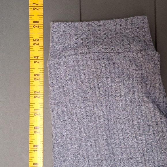 Women’s Waffle Knit Jogger Pants by “Awhile” in Heather Denim Blue 2X (NWT) - Picture 9 of 10